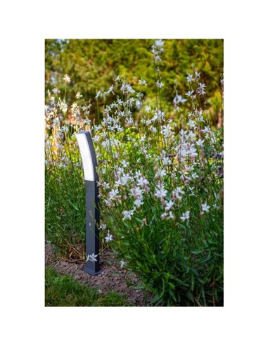 Farol exterior LED curvo KIRA antracite 4000K super potente 1950Lm 17,3W