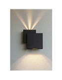 Aplique moderno cuadrado LED up&dpwn ajustable RIALTO 40º Haz de luz abajo 3000K muy potente 2000Lm 21W