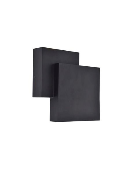 Aplique moderno cuadrado LED up&dpwn ajustable RIALTO 40º Haz de luz abajo 3000K muy potente 2000Lm 21W