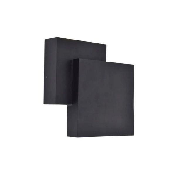 Aplique moderno cuadrado LED up&dpwn ajustable RIALTO 40º Haz de luz abajo 3000K muy potente 2000Lm 21W