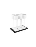 Pack 6 Lámparas Sobremesa LED Regulables vista de lado