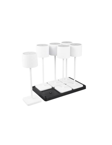 Pack 6 Lámparas Sobremesa LED Regulables foto ambiente