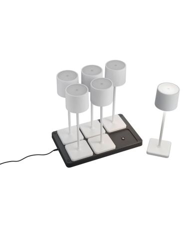 Pack 6 Lámparas Sobremesa LED Regulables detalle carga producto