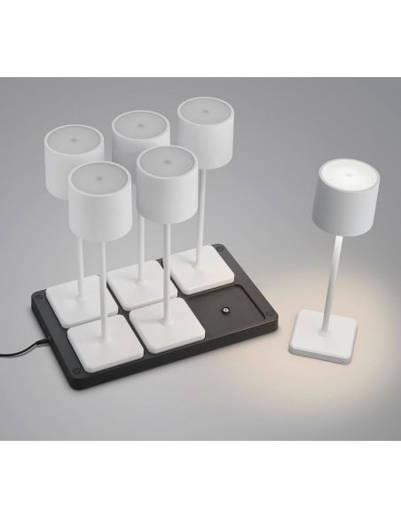 Pack 6 Lámparas Sobremesa LED Regulables foto ambiente - Leonleds