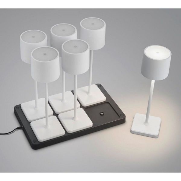 Pack 6 Lámparas Sobremesa LED Regulables foto ambiente - Leonleds