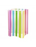Lámpara de Sobremesa Infantil Dalber serie Decoline 44021 Rayas de colores Cuadrada Dalber | LeonLeds