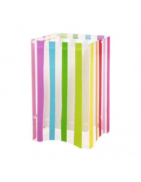 Lámpara de Sobremesa Infantil Dalber serie Decoline 44021 Rayas de colores Cuadrada Dalber | LeonLeds