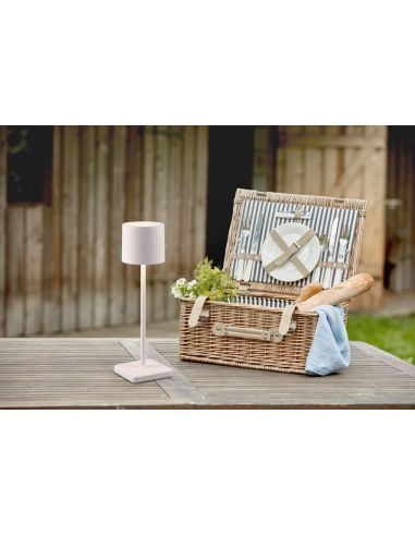 FERNANDEZ Lampe de table d'extérieur LED rechargeable USB-C IP54 | LéonLeds