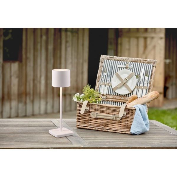 FERNANDEZ Lampe de table d'extérieur LED rechargeable USB-C IP54 | LéonLeds