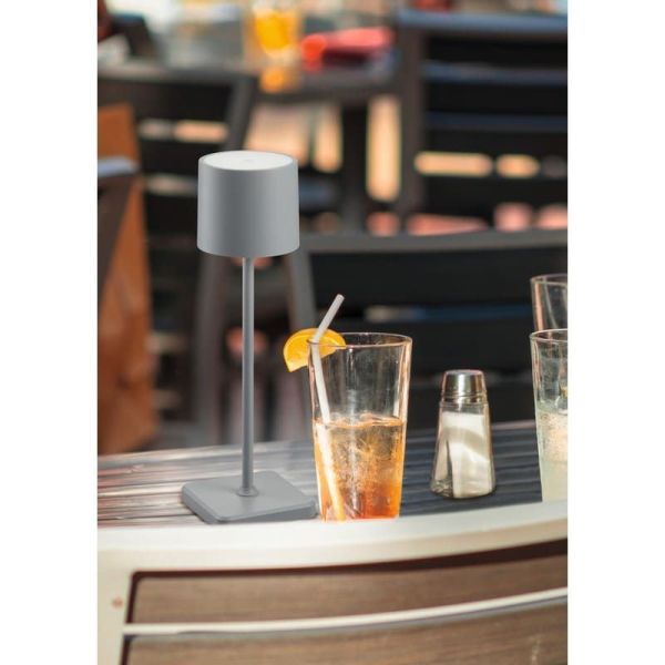 FERNANDEZ Candeeiro de mesa LED para exterior recarregável USB-C IP54 | LeonLeds