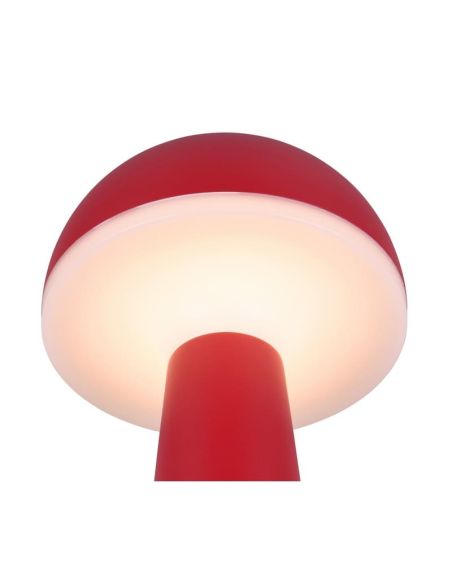 Lámpara Sobremesa LED FUNGO Estilo Seta Batería USB-C Intensidad Regulable| LeonLeds