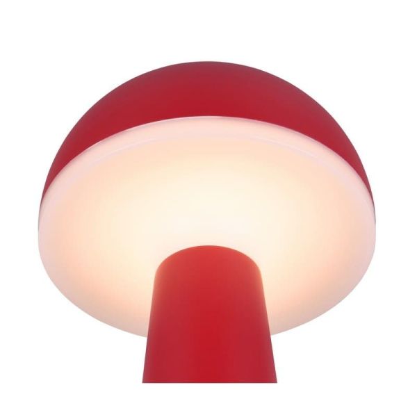 Lámpara Sobremesa LED FUNGO Estilo Seta Batería USB-C Intensidad Regulable| LeonLeds