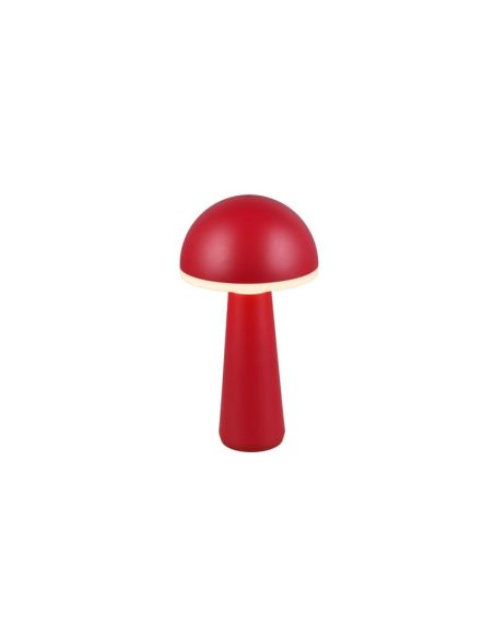 FUNGO Lampe de table LED style champignon Batterie USB-C Intensité réglable | LéonLeds