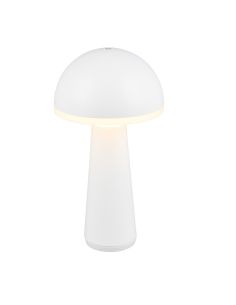 Lámpara Sobremesa Estilo Seta LED FUNGO Batería USB-C Intensidad Regulable | LeonLeds