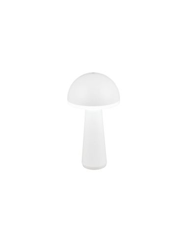 Lámpara Sobremesa Estilo Seta LED FUNGO Batería USB-C Intensidad Regulable | LeonLeds