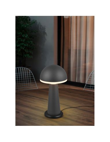 Candeeiro de Mesa LED Cogumelo 2W FUNGO Recarregável USB-C Intensidade Ajustável | LeonLeds