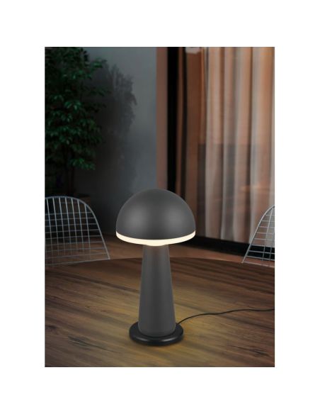 Candeeiro de Mesa LED Cogumelo 2W FUNGO Recarregável USB-C Intensidade Ajustável | LeonLeds