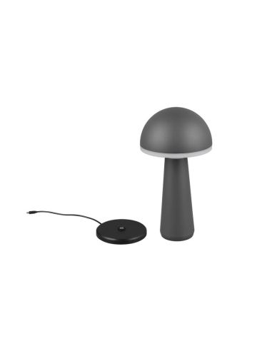 Candeeiro de Mesa LED Cogumelo 2W FUNGO Recarregável USB-C Intensidade Ajustável | LeonLeds