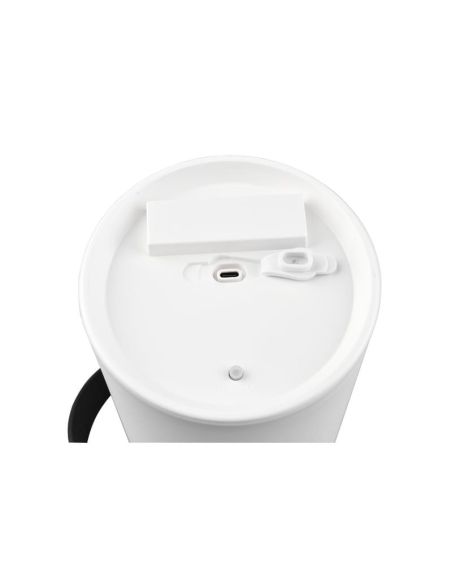 Lámpara de Sobremesa Exterior Con Asa GARCIA Carga Solar y Batería USB-C RGB | LeonLeds