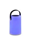 Lámpara de Sobremesa Exterior Con Asa GARCIA Carga Solar y Batería USB-C RGB | LeonLeds