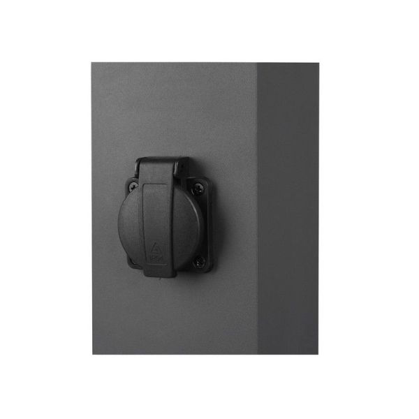 Prise de courant de style balise 2 fiches PRISE DE JARDIN IP44 | LéonLeds