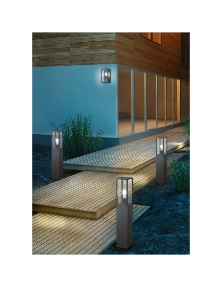 GARONNE Balise Extérieure de Surface 80cm Ampoule excl.1xE27 max.60W IP44 | LéonLeds