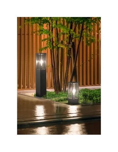 GARONNE Balise Extérieure de Surface 80cm Ampoule excl.1xE27 max.60W IP44 | LéonLeds