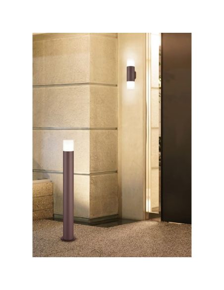 HOOSIC Balise Extérieure 80cm 1xE27 max.28W IP44 | LéonLeds