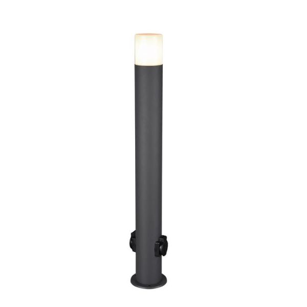 Baliza Exterior de Superficie 2 Tomas de Corriente HOOSIC 80cm | LeonLeds