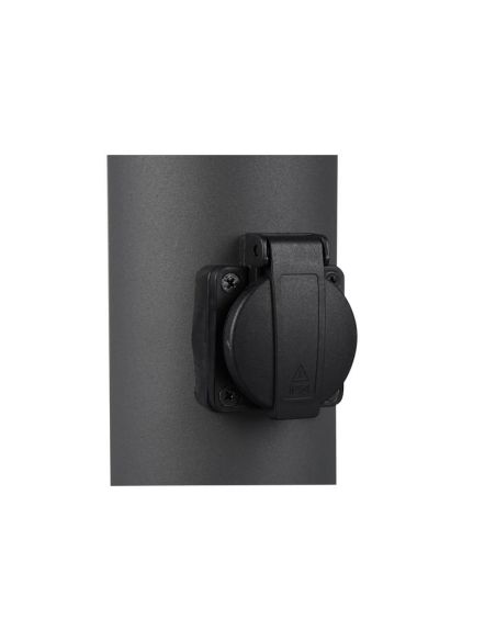 Baliza Exterior de Superficie 2 Tomas de Corriente HOOSIC 80cm | LeonLeds