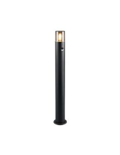 Baliza Exterior con Sensor de Movimiento HOOSIC 80cm Pantalla Ahumada Bombilla excl.1xE27 max.28W IP44 | LeonLeds