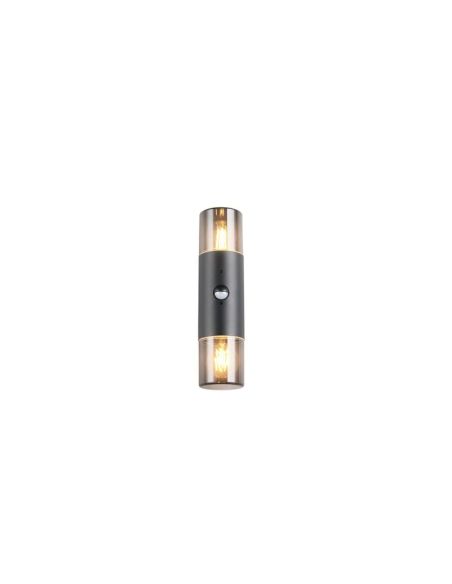 Aplique de Pared 2 Luces Exterior HOOSIC Sensor de Movimiento | LeonLeds