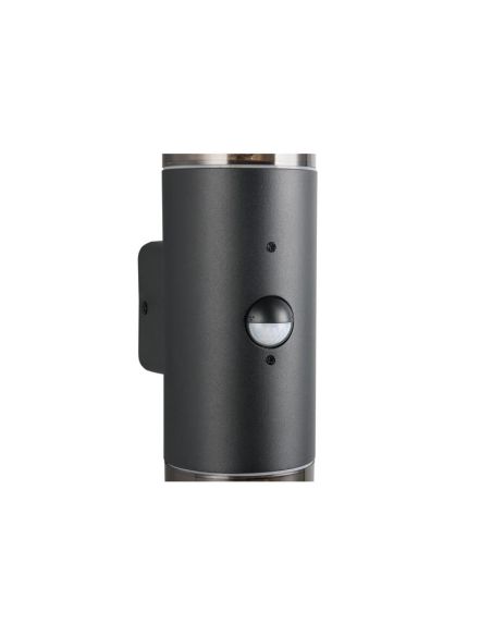 Aplique de Pared 2 Luces Exterior HOOSIC Sensor de Movimiento | LeonLeds