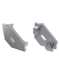 Couvercle d'extrémité gris...