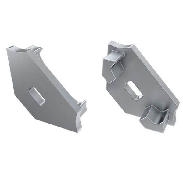 Tapa Final gris con Agujero para...