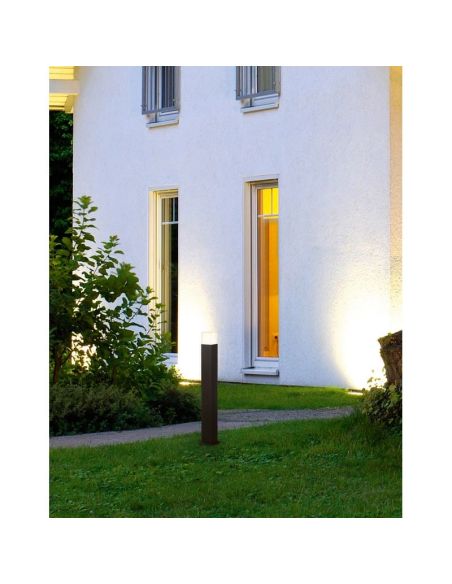 Baliza LED Exterior HUDSON 80cm 1xE14 3,5W 320lm 3000K IP44 | LeonLeds