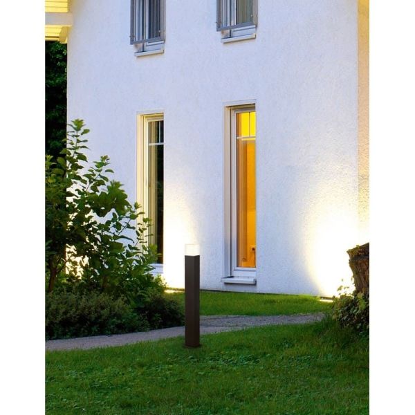 Baliza LED Exterior HUDSON 80cm 1xE14 3,5W 320lm 3000K IP44 | LeonLeds