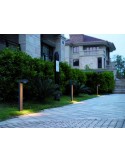 Baliza Exterior LED Guiu IP54 GX53 para Bombilla LED T2 de Dopo Antracita | LeonLeds