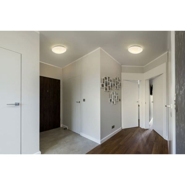 Plafón de Techo Gama ESSENTIAL Ø35CM Fuente de luz excl.2xE27 IP20 | LeonLeds