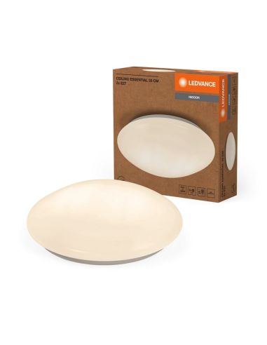 Plafón de Techo Gama ESSENTIAL Ø35CM Fuente de luz excl.2xE27 IP20 | LeonLeds