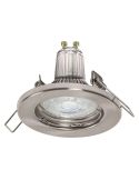 Foco SPOT Gama ESSENTIAL 3X2.6W 2700K GU10 (Set 3 unidades) IP20 Níquel | LeonLeds