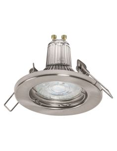 Foco SPOT Gama ESSENTIAL 5X2.6W 2700K GU10 (Set 5 unidades) IP20 Níquel | LeonLeds
