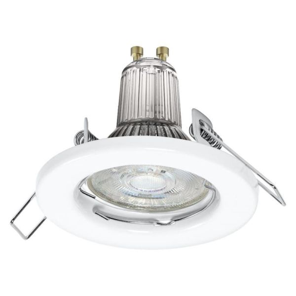 Foco SPOT Gama ESSENTIAL 5X2.6W 2700K GU10 (Set 5 unidades) IP20 Blanco | LeonLeds