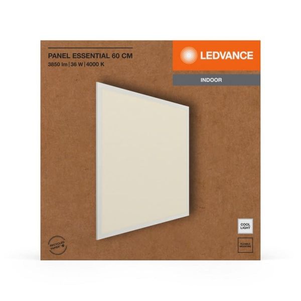 Panel para Techo Gama ESSENTIAL 60X60CM 36W 4000K/6500K IP20 | LeonLeds