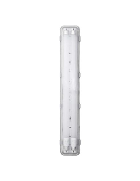 Ecrã Impermeável 60CM 2X7W 4000K 1200lm IP65 Gama ESSENCIAL | LeonLeds