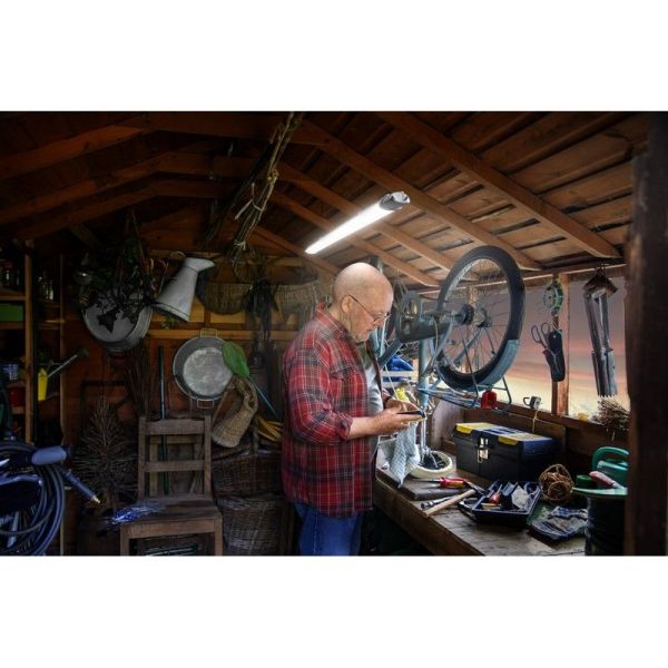 Pantalla Estanca 120CM 18W 4000K 1800lm IP65 Gama ESSENTIAL I SLIM | LeonLeds