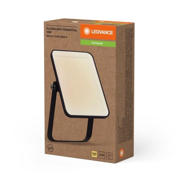 Proyector LED 10W Negro Gama ESSENTIAL 3000K/4000k/6500K IP65 para Exterior | LeonLeds