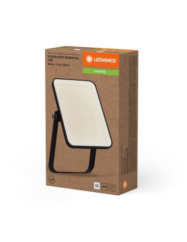 Proyector LED 10W Negro Gama ESSENTIAL 3000K/4000k/6500K IP65 para Exterior | LeonLeds