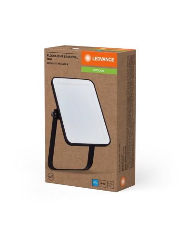 Proyector LED 10W Negro Gama ESSENTIAL 3000K/4000k/6500K IP65 para Exterior | LeonLeds