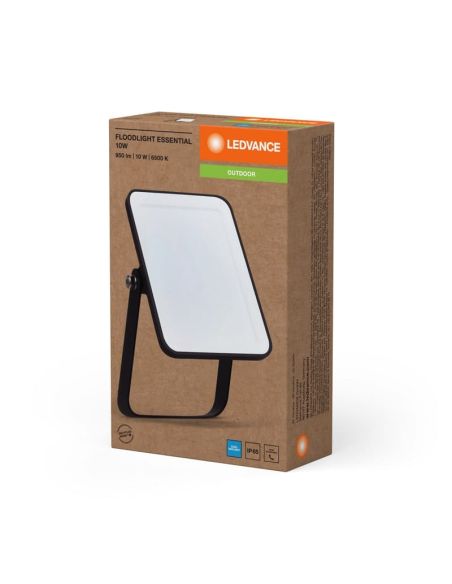 Proyector LED 10W Negro Gama ESSENTIAL 3000K/4000k/6500K IP65 para Exterior | LeonLeds